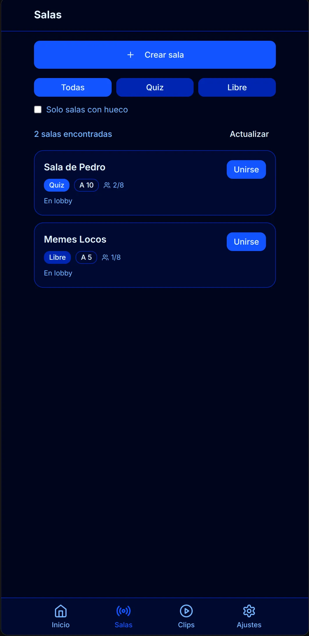 Modos de Juego Dinámicos